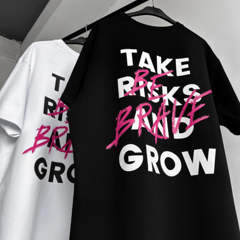 Футболка унисекс WOOGEE GROOVE Be Brave Черный M-98